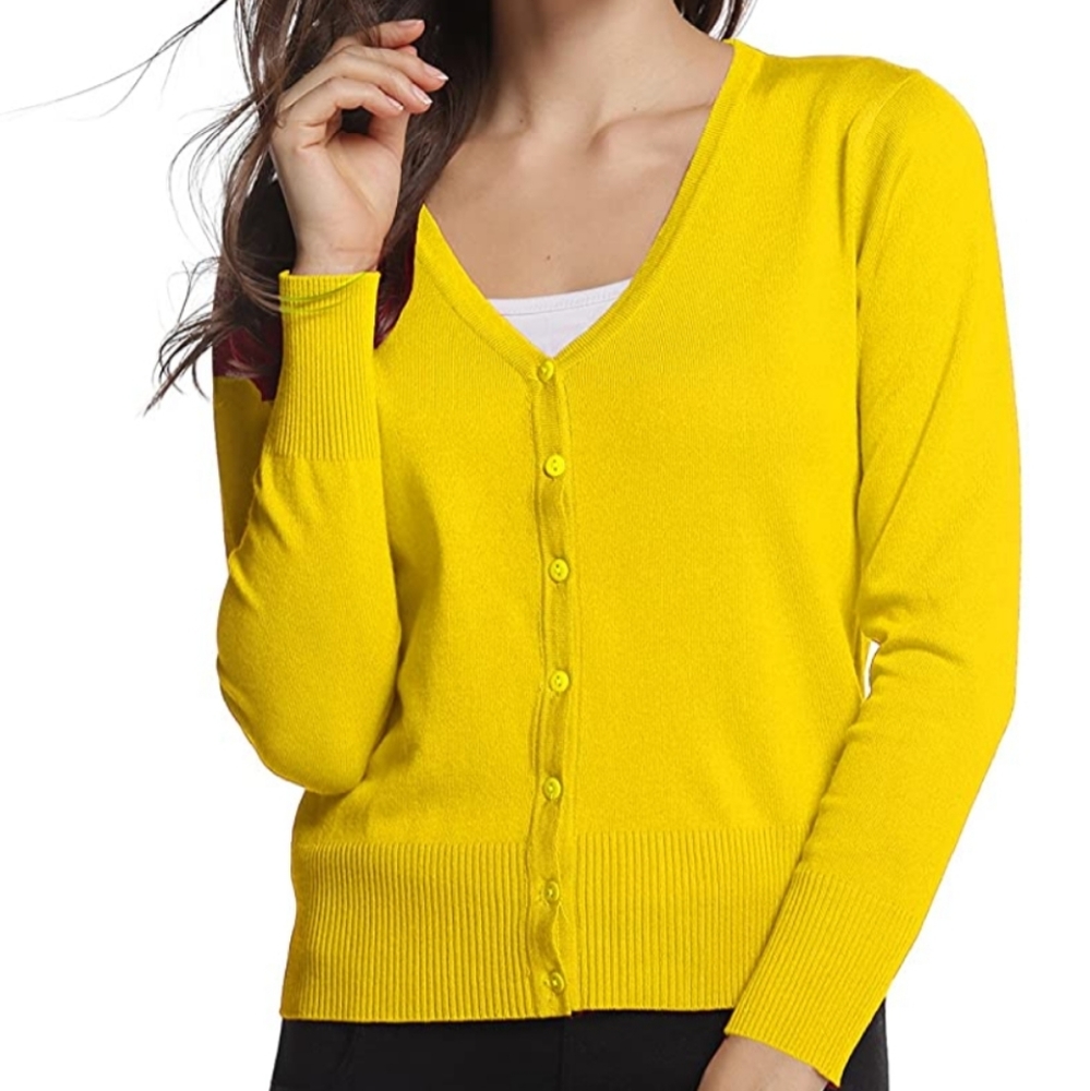 V-neck Cardigan
